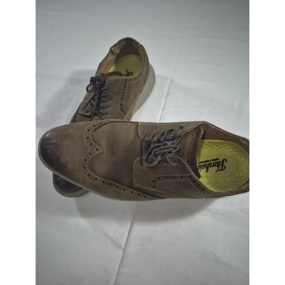 Florsheim‎ comfortech men's leather brown dress shoes sz 8